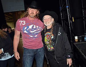 Trace Adkins with Willie Nelson