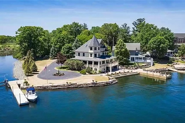 All Your Summer Dreams Will Come True in This Stunning Alexandria Bay Home